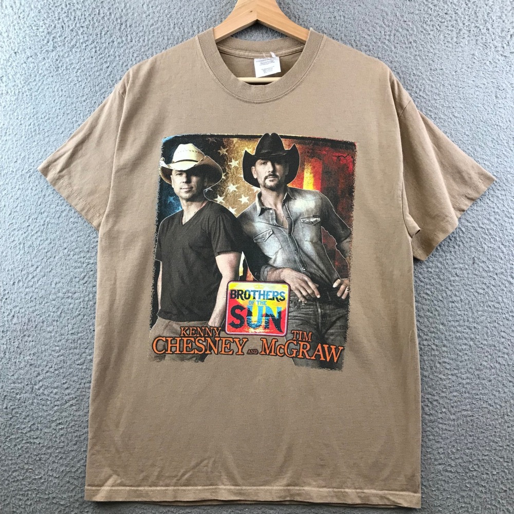 Kenny‎ Chesney & Tim McGraw Brothers of the Sun Tour 2012 Concert T-Shirt M